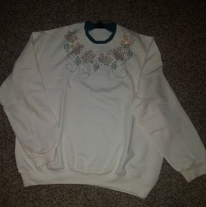 Woman's seasonal sweatshirt.